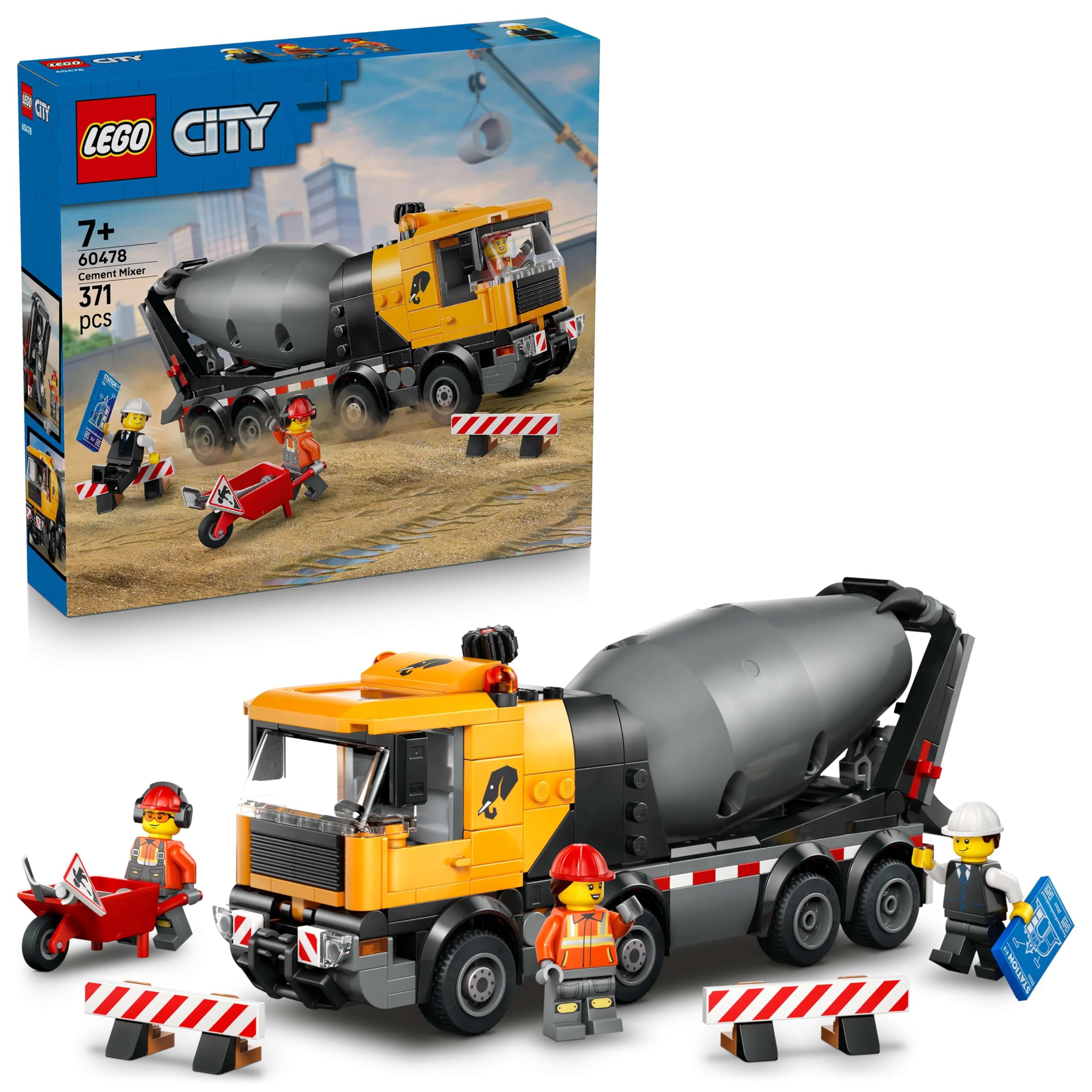 Lego 60478 City Mixer Car, Toy