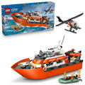 Lego City 60504 Coast Guard Rescue Boat & Helicopter Toy Birthday