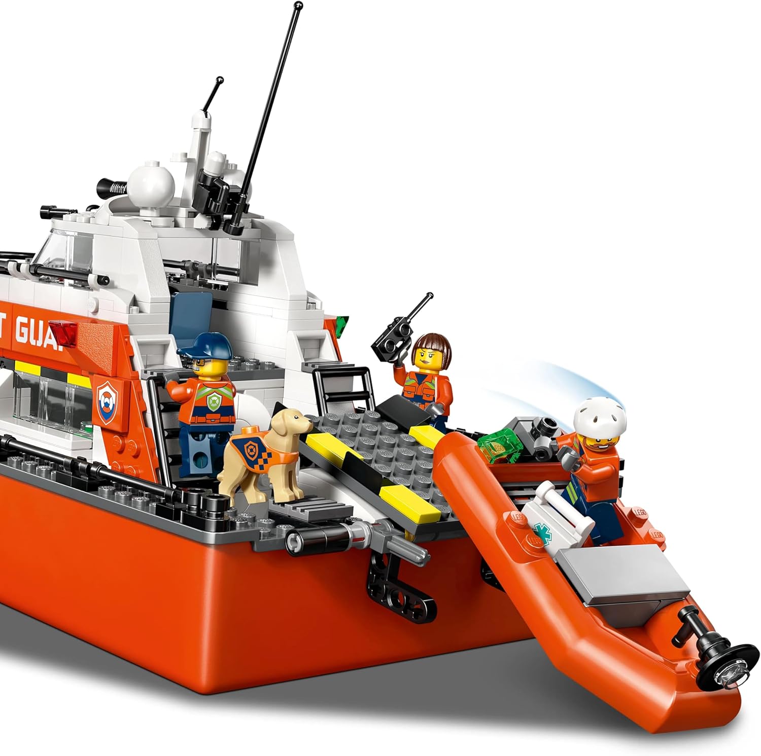Lego City 60504 Coast Guard Rescue Boat & Helicopter Toy Birthday