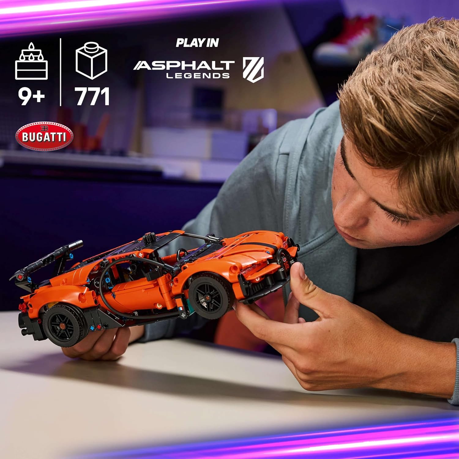 Lego 42222 Technic, Bugatti Chiron Pur Sport