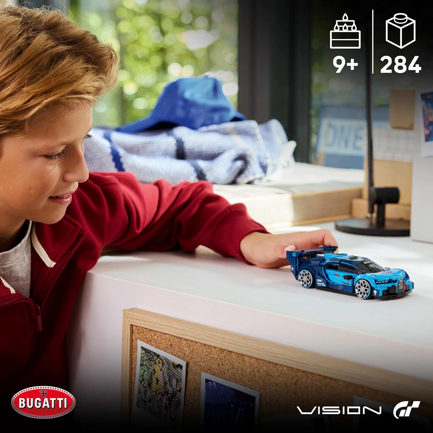 Lego 77253 Speed Champion Bugatti Vision GT Hypersport Car Toy Birthday