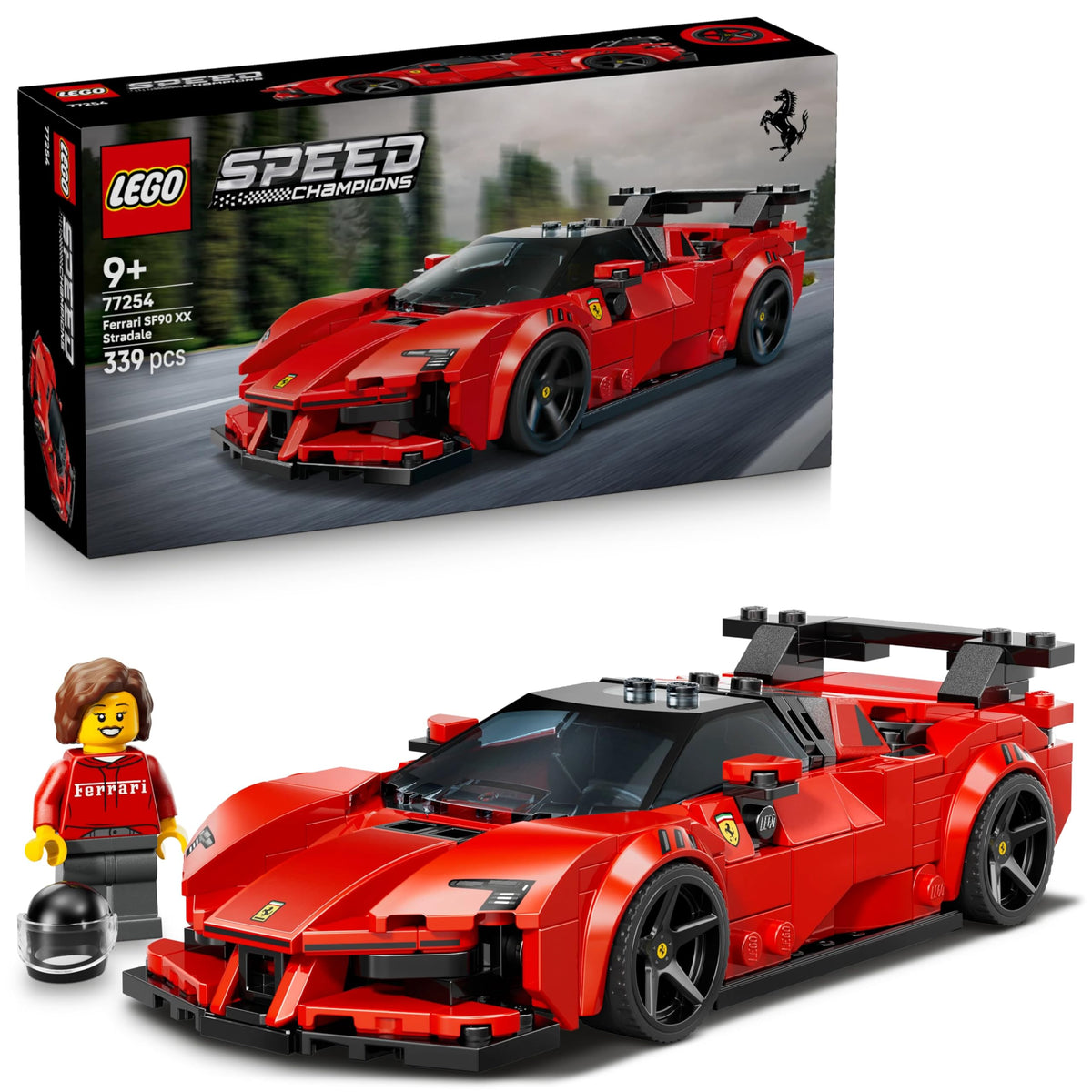 Lego 77254 Speed Champion Ferrari SF90 XX Stradale Sports Car Toy