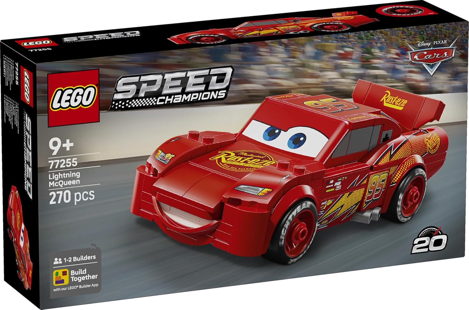 Lego 77255 Speed Champion Lightning McQueen Toy Birthday Present Blocks