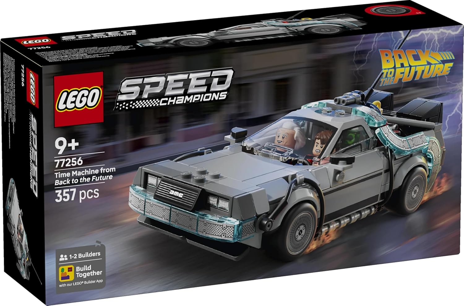 Lego Speed Champion 77256 Back to the Future Time Machine, Toy