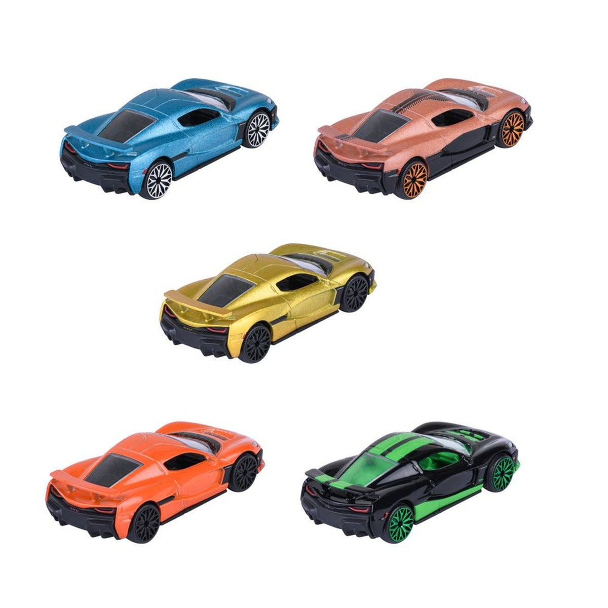 Majorette - Rimac Nevera Car Set - Pack of 5