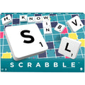 Scrabble Crossword - Classic Board Game - 120 Letter Tiles - 4 Racks - 1 Letter Bag - Instructions Included - for 2 to 4 Players - Gift for Kids 10+