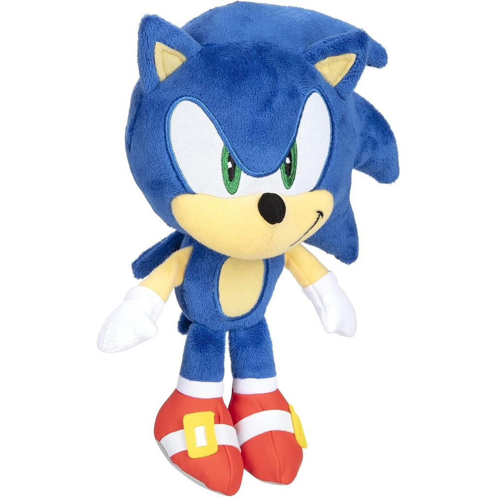 JAKKS Pacific Sonic The Hedgehog Plush 9-Inch Modern Sonic Collectible Toy