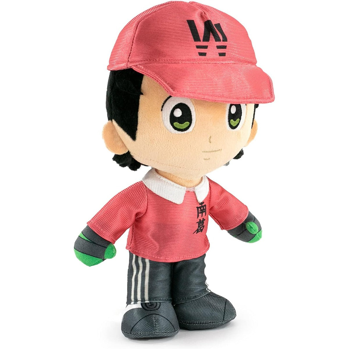 Captain Tsubasa - 30 cm Plush Toys of The Main Characters, Tsubasa Ohzora, Genzo Wakabayashi, Kojiro Hyuga, Ryo Ishizaki Collector's Edition - Super Soft Quality (30 cm, Genzo Wakabayashi)