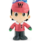 Captain Tsubasa - 30 cm Plush Toys of The Main Characters, Tsubasa Ohzora, Genzo Wakabayashi, Kojiro Hyuga, Ryo Ishizaki Collector's Edition - Super Soft Quality (30 cm, Genzo Wakabayashi)