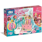 Clementoni Idea My Pen Atelier Disney Princess - DIY Pen Set with Pens, Figures, Decorations & Stickers - Creative Toy & Gift Set for Children from 6 Years, 18202