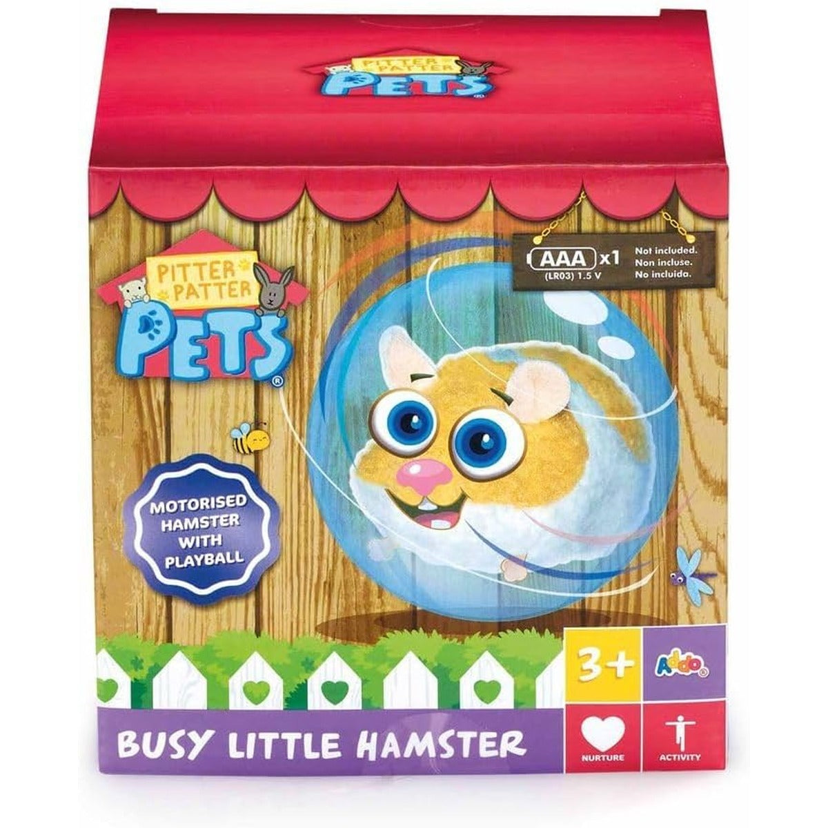 Pitter Patter Pets Busy Little Hamster Electronic Pet For Children From 3 Years Kids Toys Hamster Ball Electronic Pets Toy Hamster Toy Hamster In Ball Hamster Toy For Kids Hamster Teddy Gift