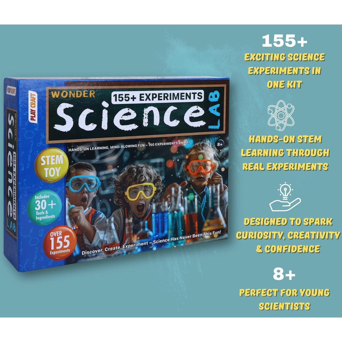 Eksploe Wonder Science Experiment kit