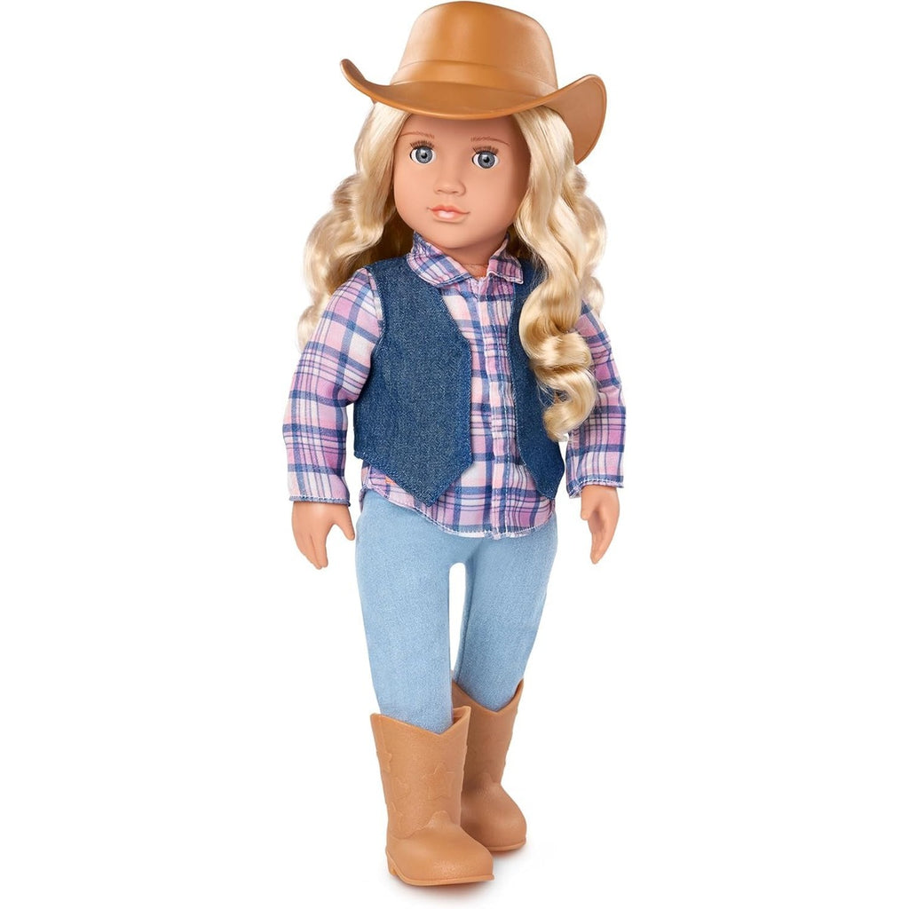 Our Generation Ashleigh Cowgirl Doll Size 46 cm