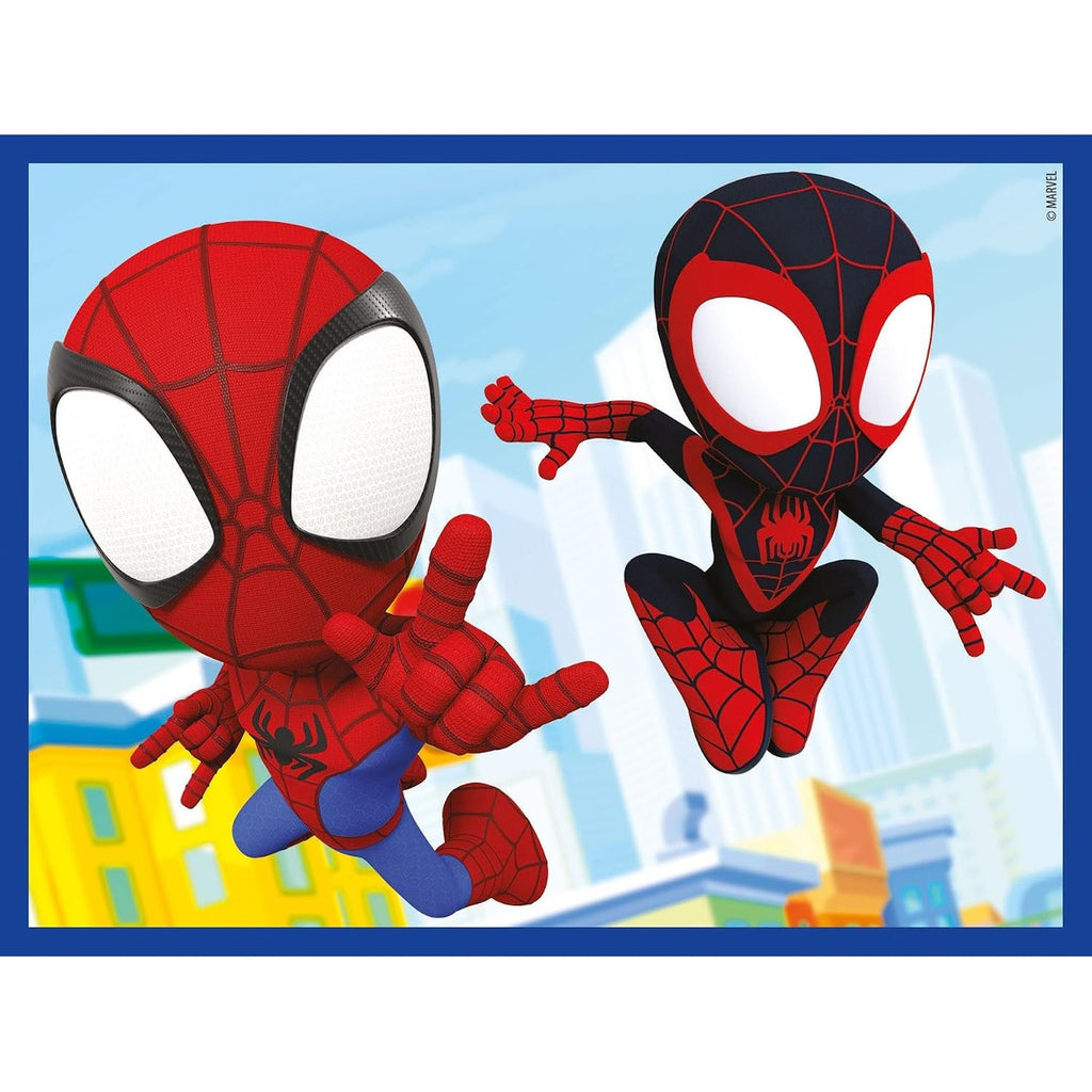 Clementoni 41198 Marvel Spidey And His Amazing Friends Jigsaw 12 Pieces-Supercolor Children 3-5 Years, Cartoon, Gift for Boy/Girls, Puzzle for Kids, Made in Italy, Multicolor