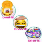 ACTIVITY KINGS ILY DIY 3D Sticker Maker – Arts & Crafts Kit for Kids Ages 6+ | Makes 30 Custom Stickers Fun & Creative Toy Gi