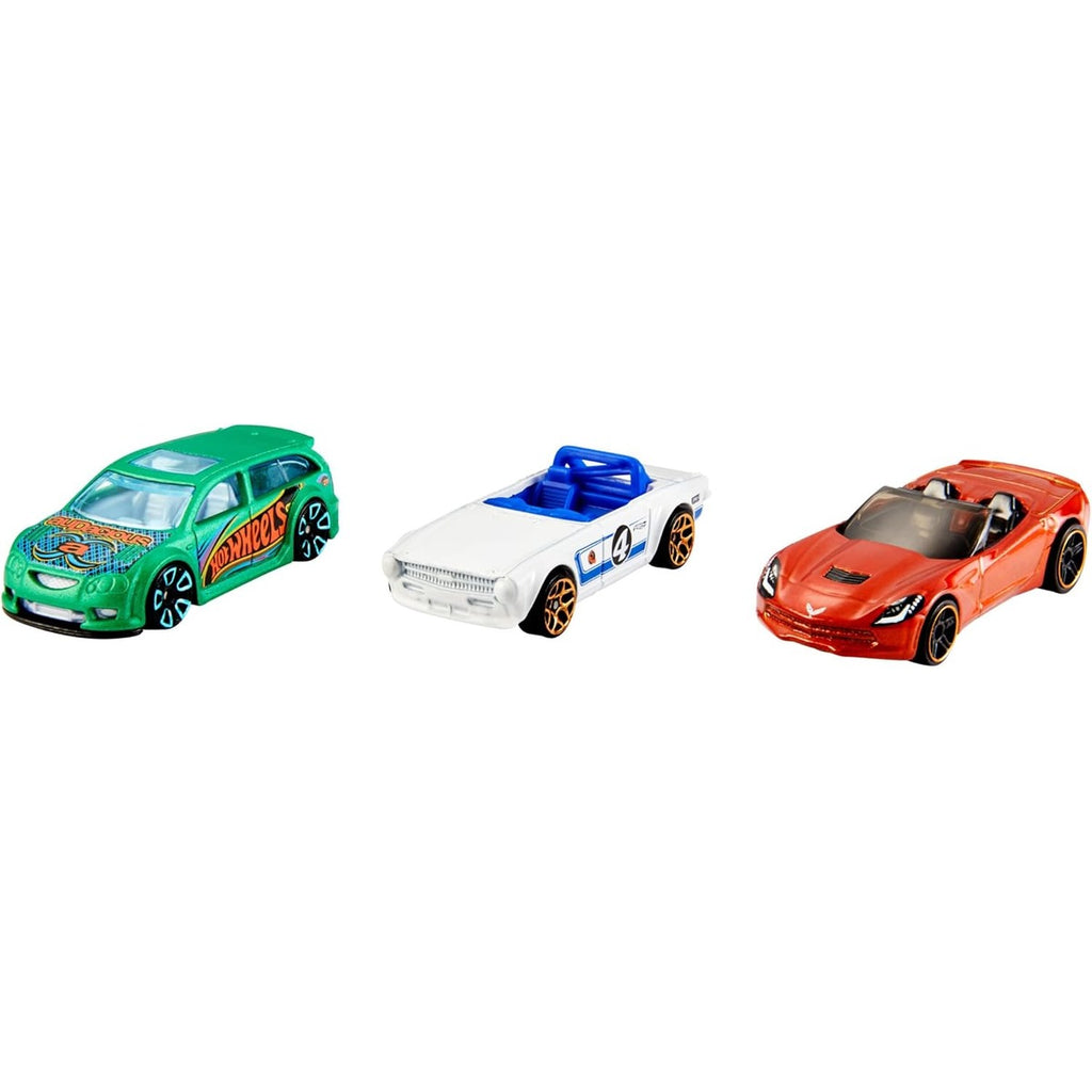Hot Wheels 3 Car Pack, Multipack of 3 Vehicles