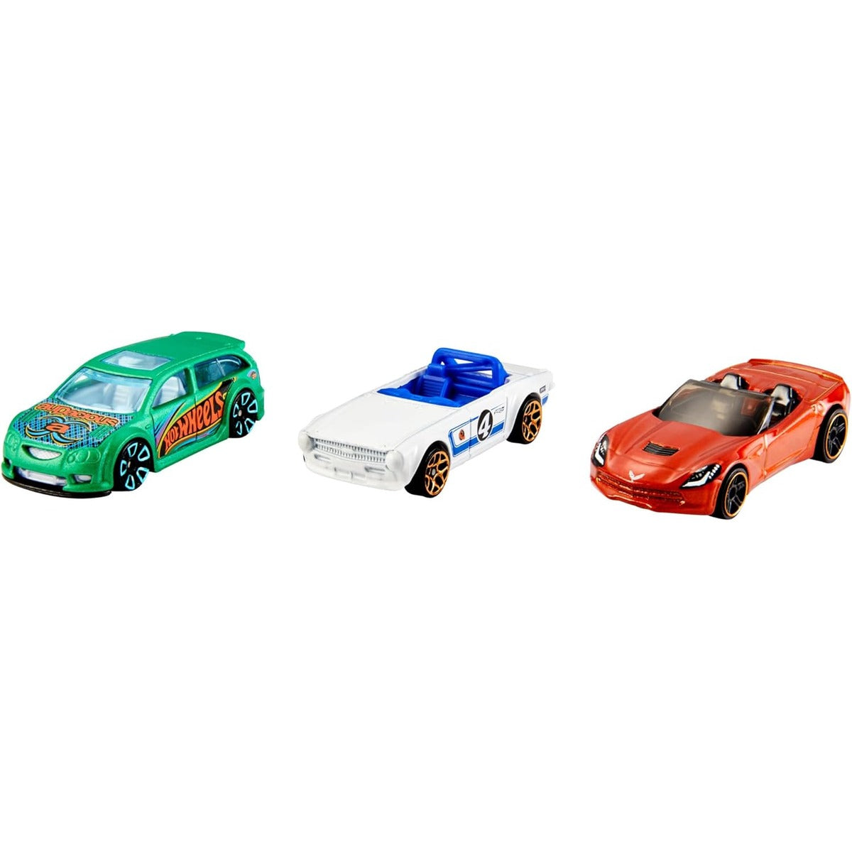 Hot Wheels 3 Car Pack, Multipack of 3 Vehicles
