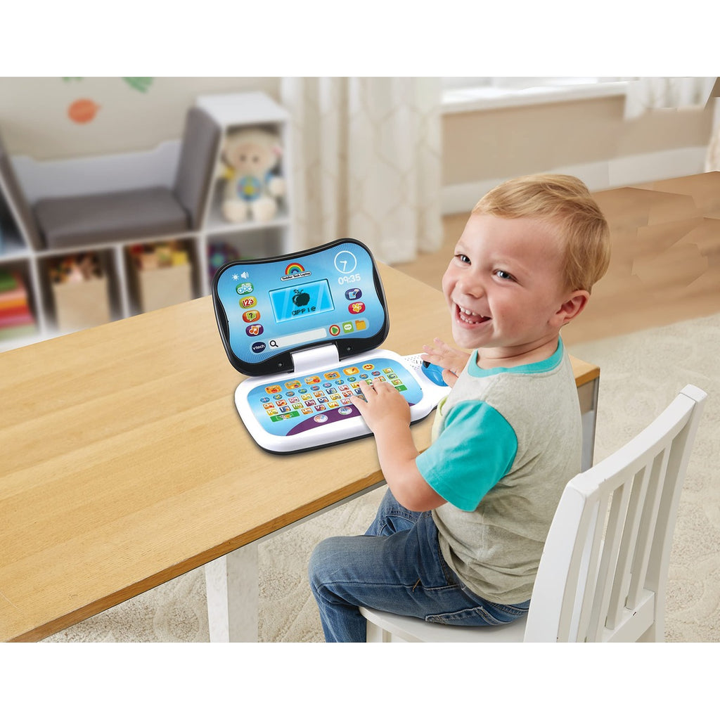 VTech Toddler Tech Laptop, Interactive Educational Computer Toy