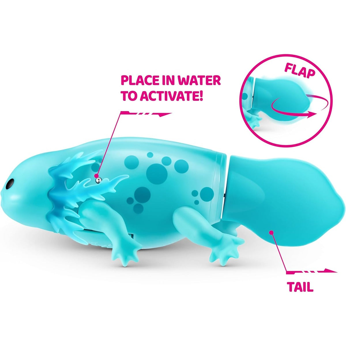 Pets Alive Robo Axolotl Swimming, Electronic Pet Toy (2 Pack) by ZURU