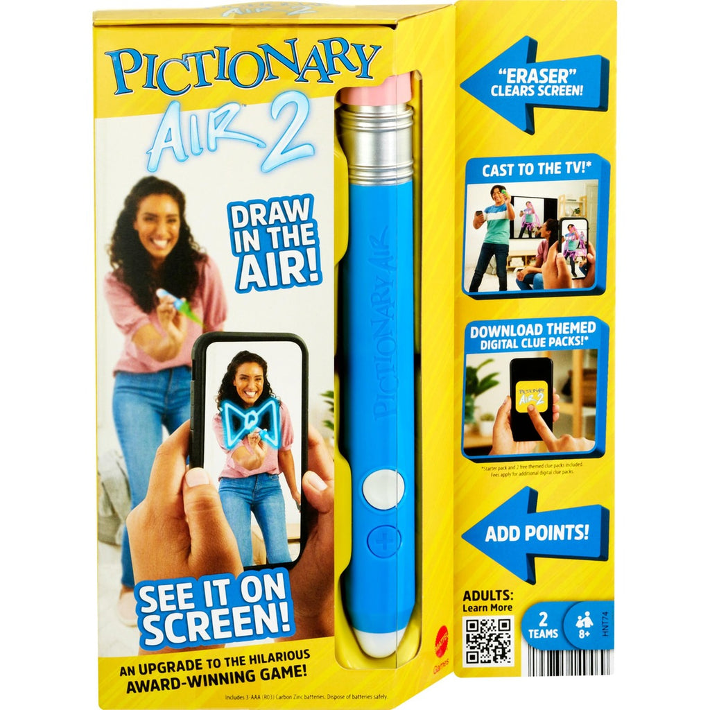 Mattel Games Pictionary Air 2 Game Multicolor