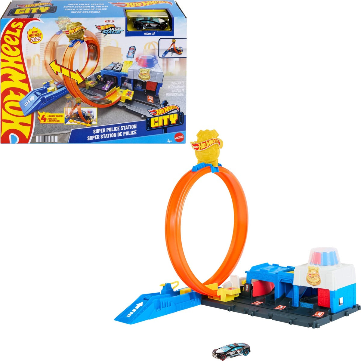 Hot Wheels Toy Car Track Set