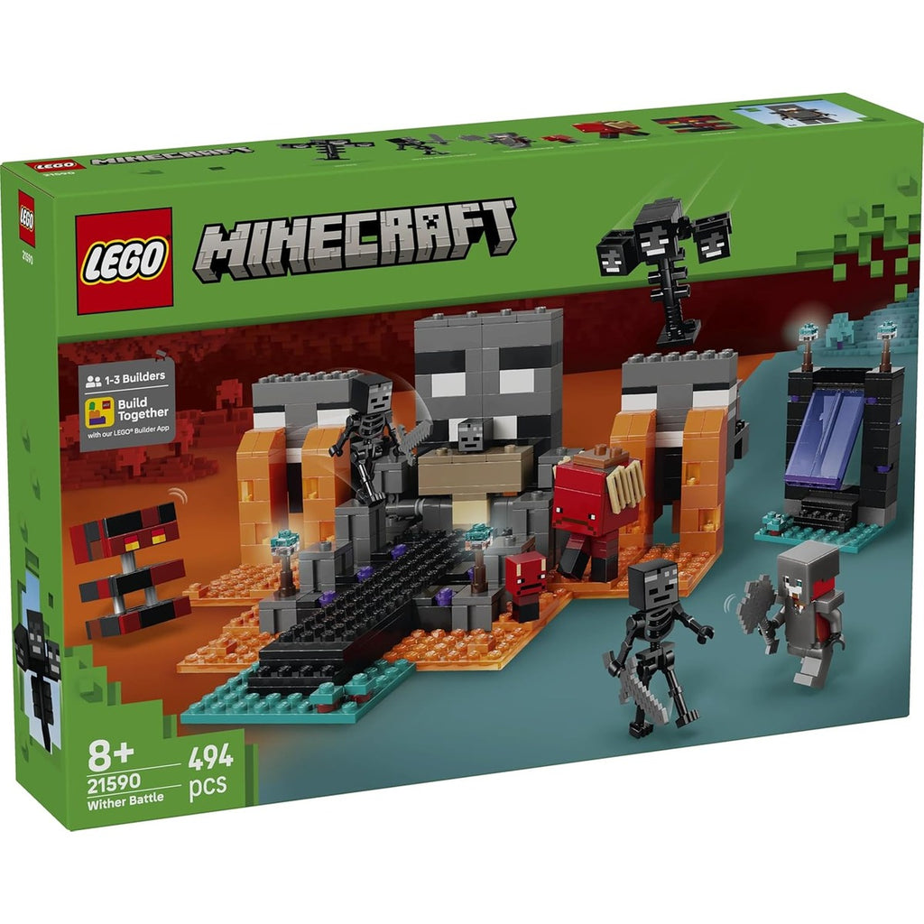 Lego Minecraft Wizard Battle Toy 21590 Birthday Present Blocks