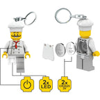 LEGO Minifigures Large 3 Inch Tall Figure Keychain Light - Chef (KE24H)
