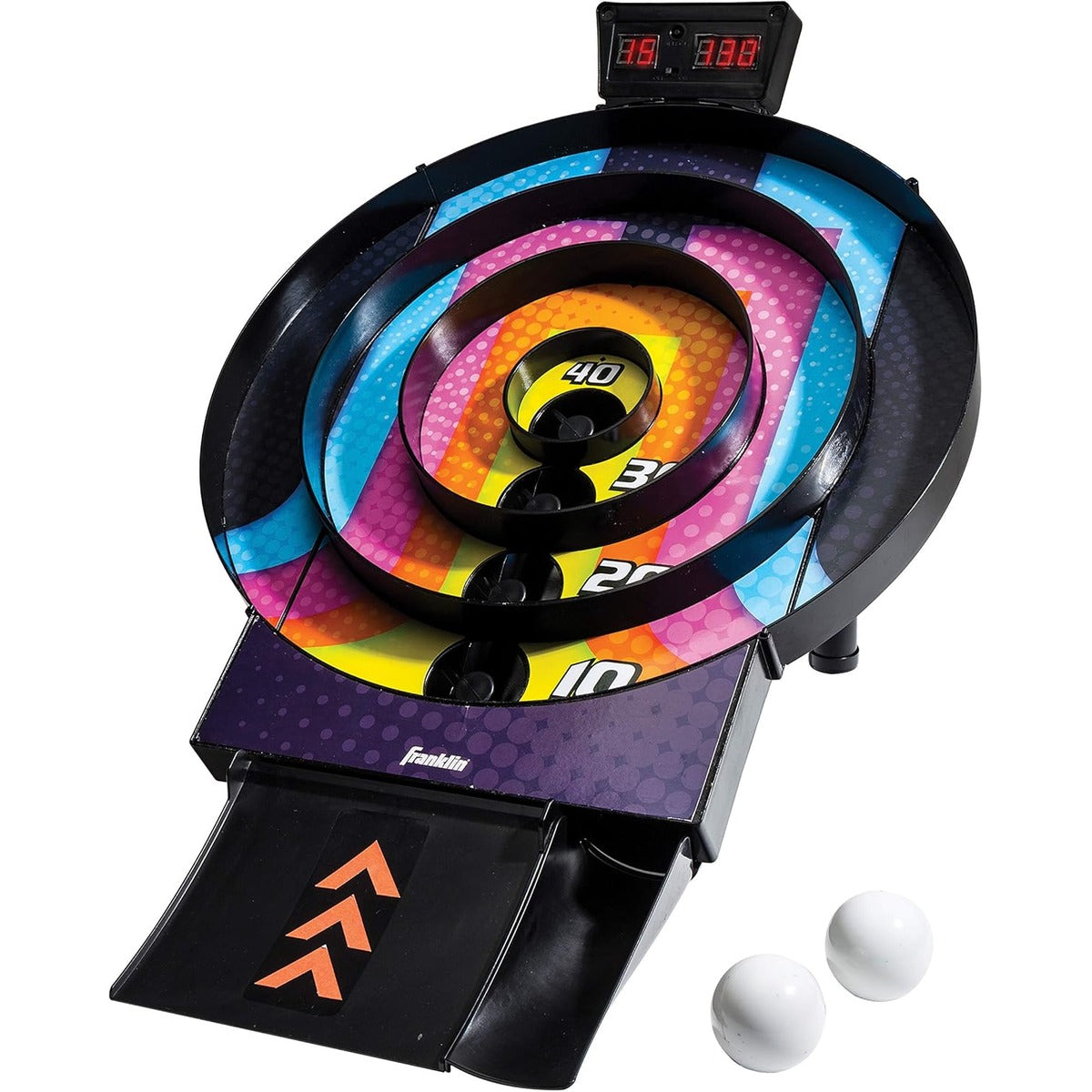 Franklin Sports Whirl Ball Arcade Game - Game Room Ready Tool Free Arcade Game - Auto Scoring Electronics with Arcade…