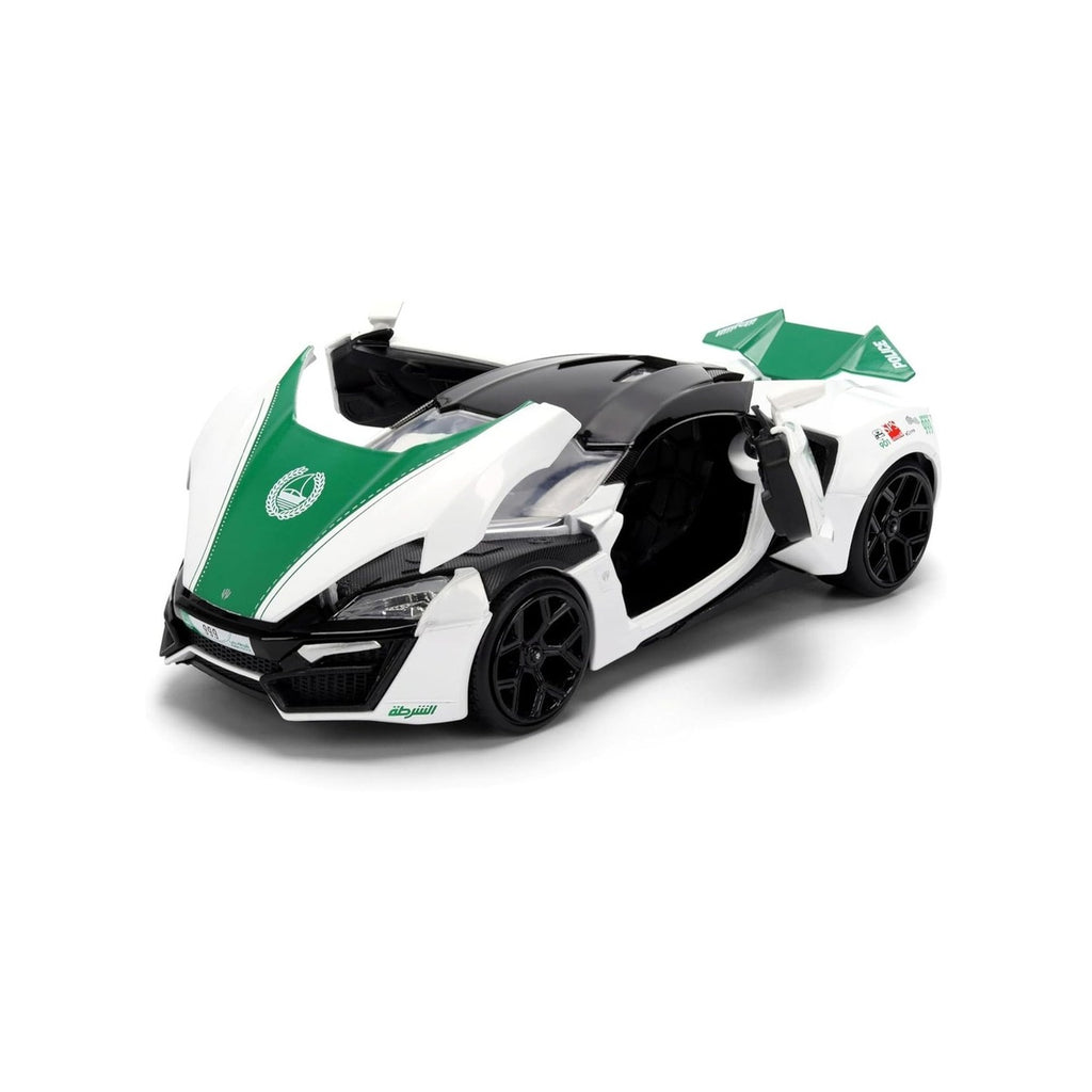 Jada - Dubai Police W Motor Lykan Hyper Sport - 1:24 Scale Die-Cast Model