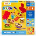Nick Jr. Ready Steady Dough The Dough Café Playset - Sweet Treats & Waffle Maker Creation Set for Pretend Play, Colourful Gift
