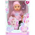 Baby Habibi Realistic Growing Up Baby Doll 14inch, Lifelike Design with Realistic Features, Drinks Milk, Shrinks & Grows, Includes Accessories & Removable Trendy Outfit for Interactive Play, Ages 3+