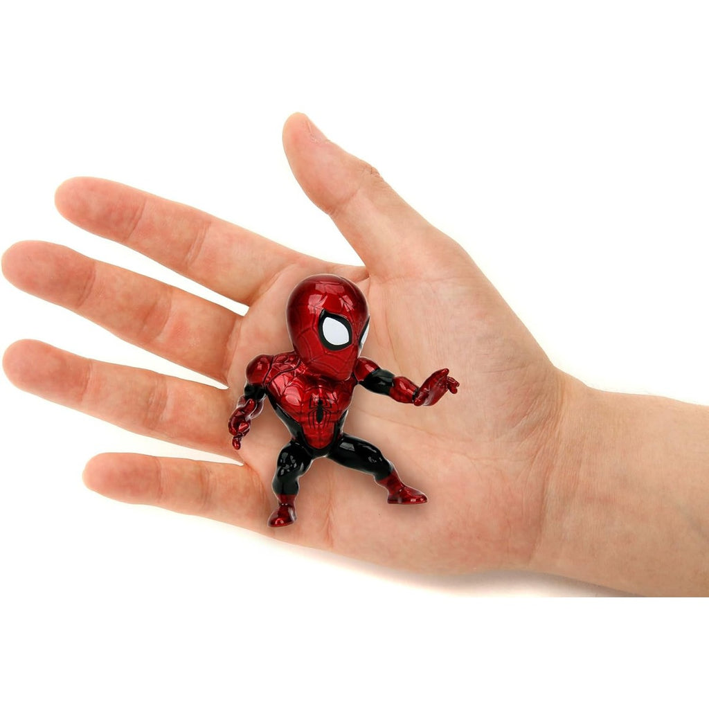 Jada Toys Marvel Spider-Man Figure (1 Piece) - 1 of 4 Collectible Metal Figures (Spider-Man, Venom, Green Goblin or Toxin) for Fans and Collectors from 8 Years, Wave 3, Random Selection, 6.5 cm