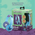 Volkano Disney Stitch 3D Bluetooth Wireless Stereo Headphone upto 16 hours Playtime, Built in Microphone, Padded Earcups & Foldable Design