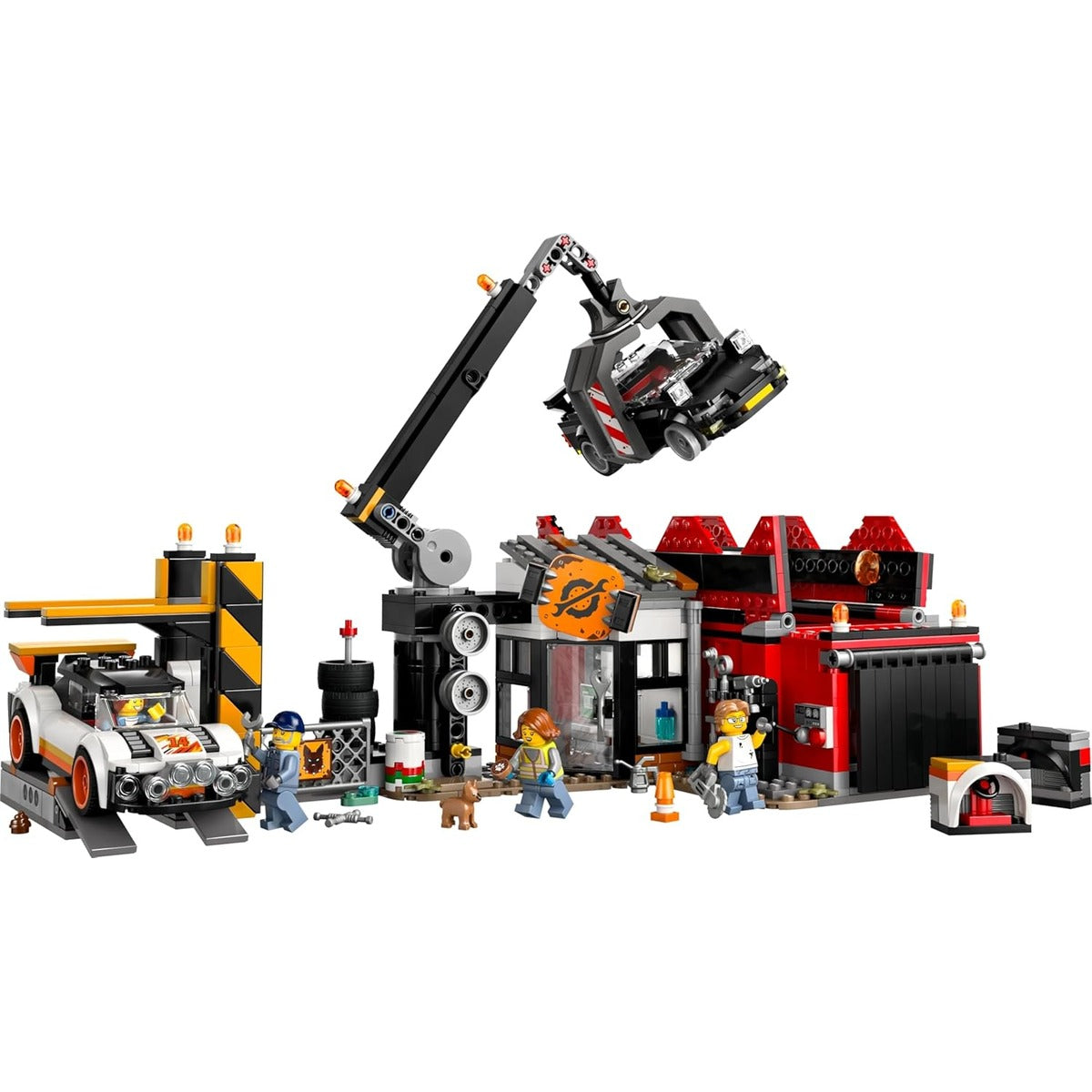 Lego 60472 City Discarded Vehicle Factory and Car, Toys