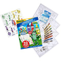 Crayola Retired Colors Coloring & Activity Set, Retired Crayons & Stickers