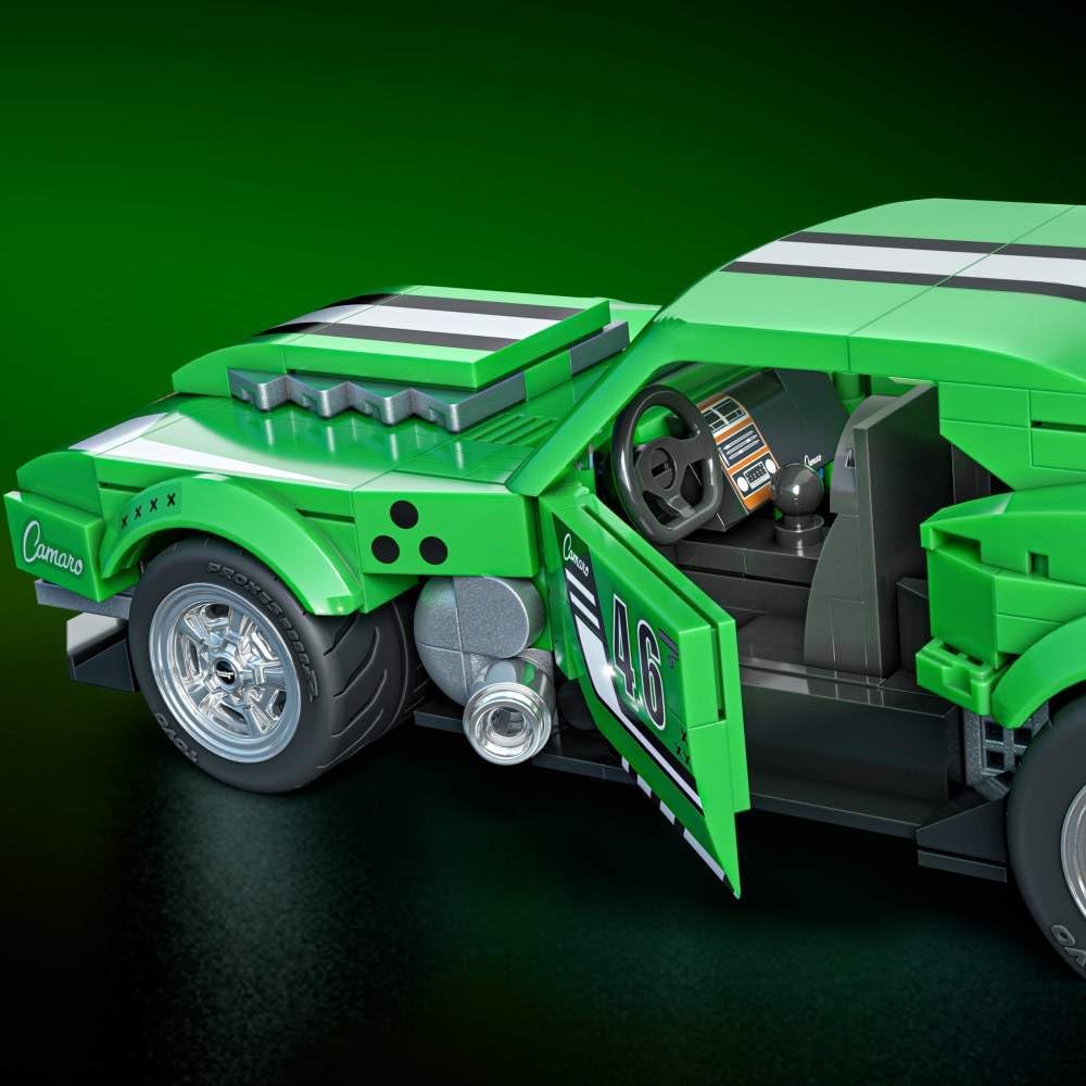 Mattel Brick Shop Hot Wheels Speed Camaro