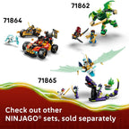 LEGO NINJAGO Zilvar and Grimtak the Dragon Beast 71863