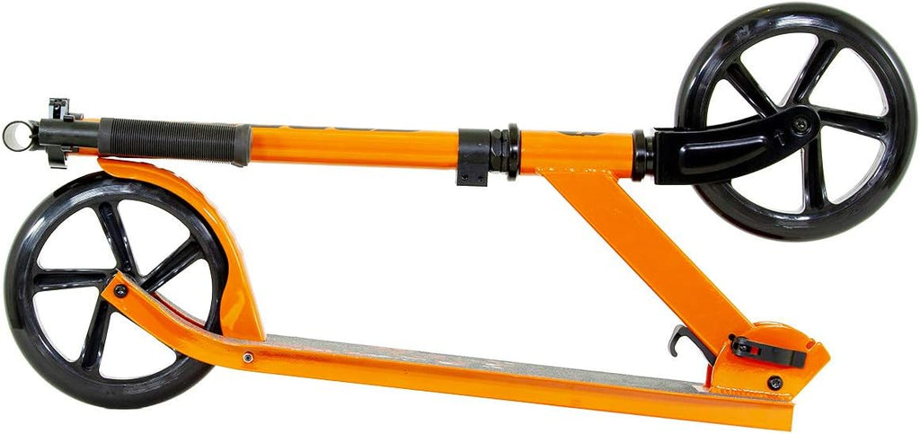 Spartan Edge 200 mm Folding Kick Scooter for Kids & Teens SP-7005 - Big PU Wheels, ABEC-7 Performance Bearings