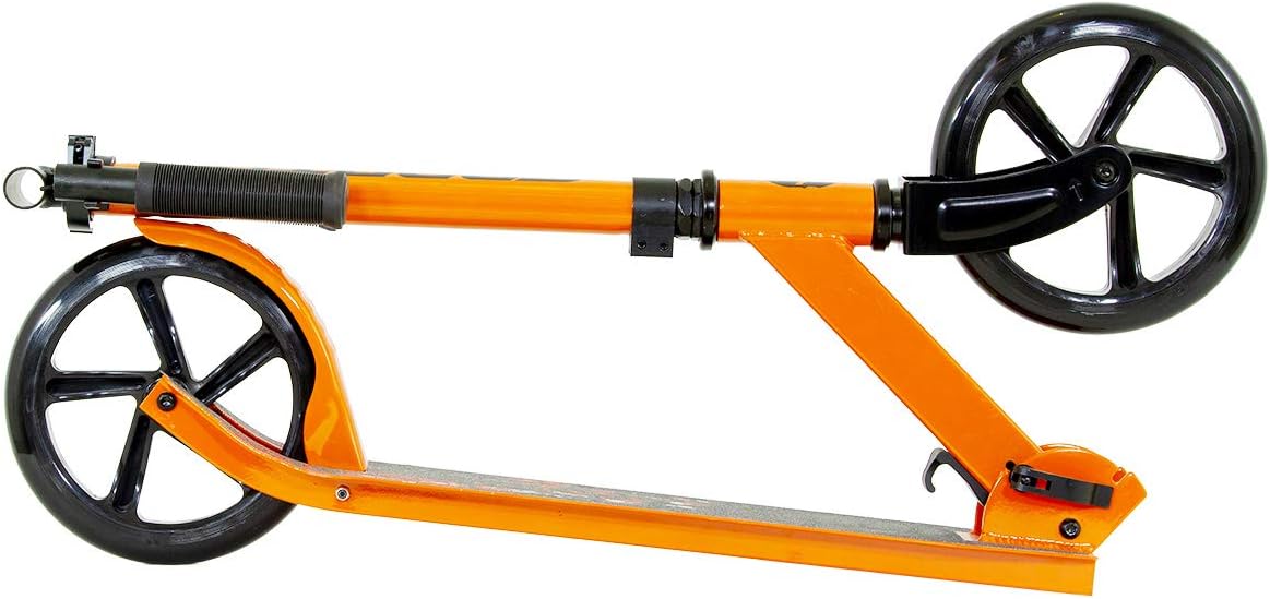 Spartan Edge 200 mm Folding Kick Scooter for Kids & Teens SP-7005 - Big PU Wheels, ABEC-7 Performance Bearings