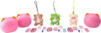 JollyPop Kitten FunPop Collectibles Plush Toy for Kids, Includes Dress Up Accessories, Character Cards, Cute Pastel
