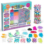 Rainbow Loom: Beadmoji Deluxe - DIY Rubber Band & Bead Bracelet Kit - Includes 2200 Bands