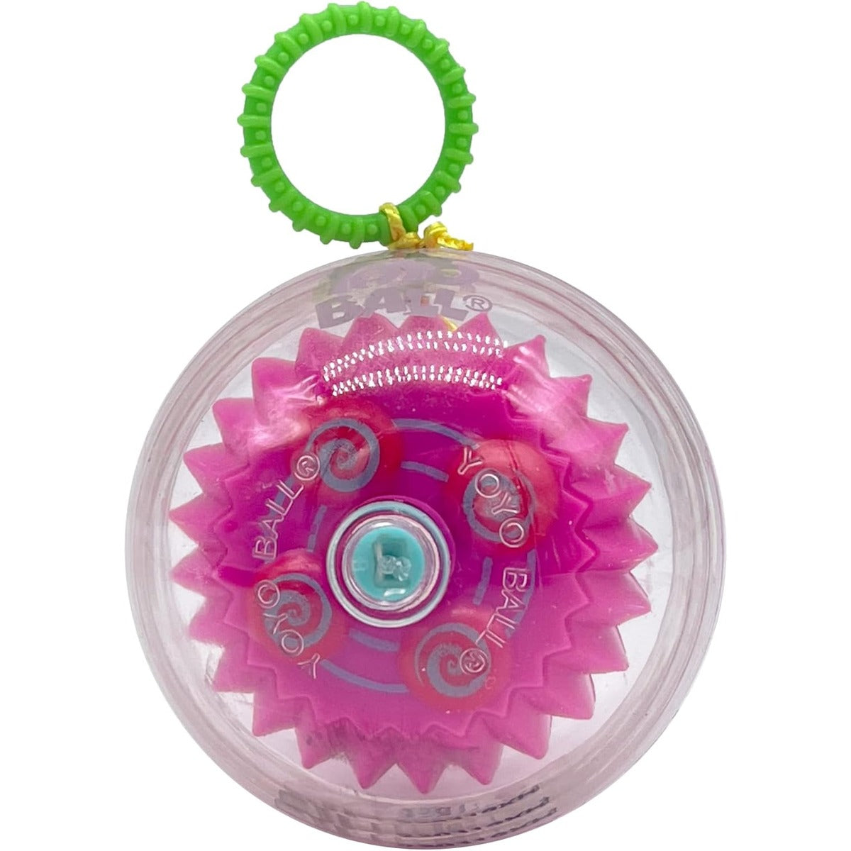 Big Time Toys Yoyo Ball Automatic Return Yoyo, Party Pack of 5, Assorted Colors and Patterns, Never Needs rewinding, New Twist on Old Fun, Enhances Motor Skills and Hand-Eye Coordination