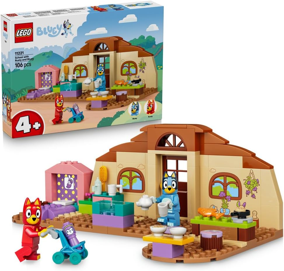 LEGO Bluey School with Rusty and Bluey 11221