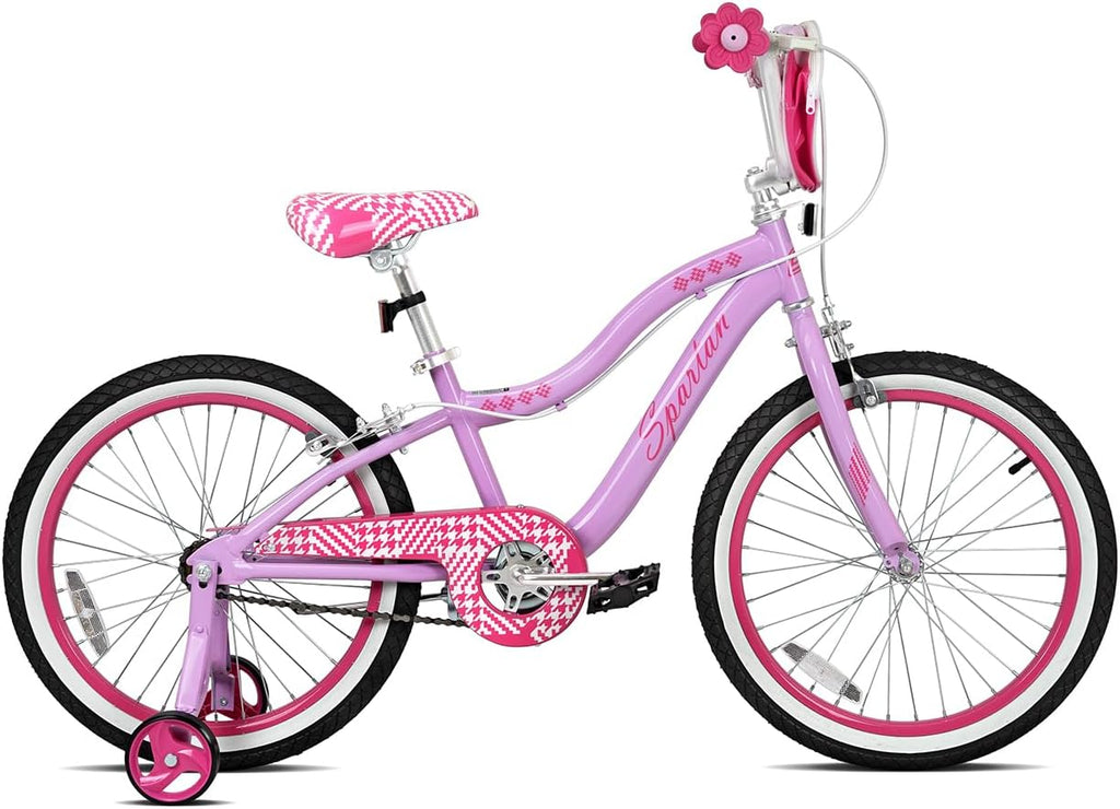 Spartan 20" Serena Girls Bicycle with Training Wheels