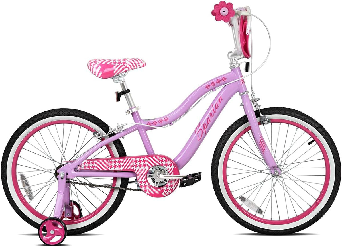 Spartan 20" Serena Girls Bicycle with Training Wheels