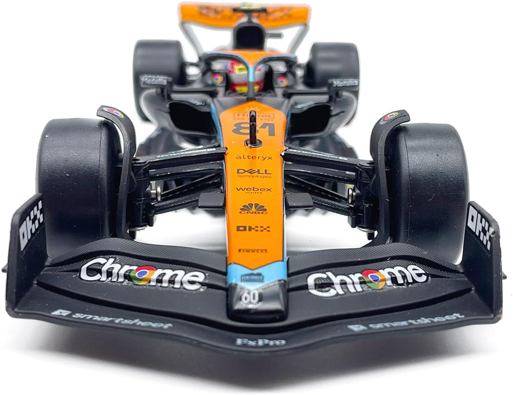 1:24 Scale F1 McLaren MCL60 Model Toy Car Metal Diecast Toy Vehicle, Formula 1 Team 2023 Australian Grand Prix, Piastri