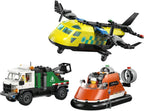 LEGO City Airplane, Service Truck & Hovercraft Remix 60505