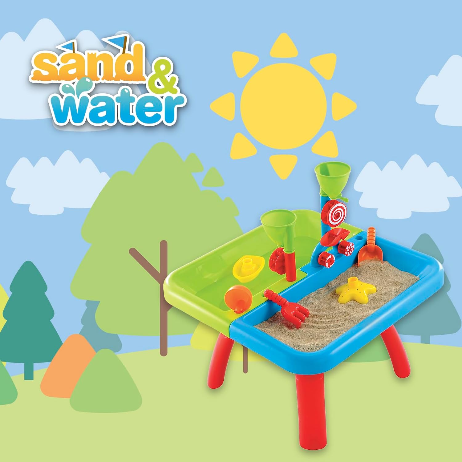 Early Learning Centre Room Studio 141656 Sand and Water Play Table, Multi