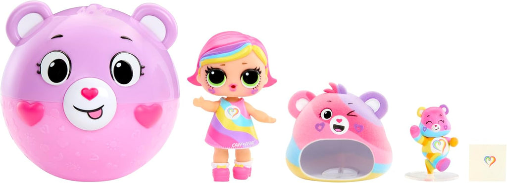 LOL Surprise Loves Care Bears Tots Dolls Collection with Fashions, Accessories, Character