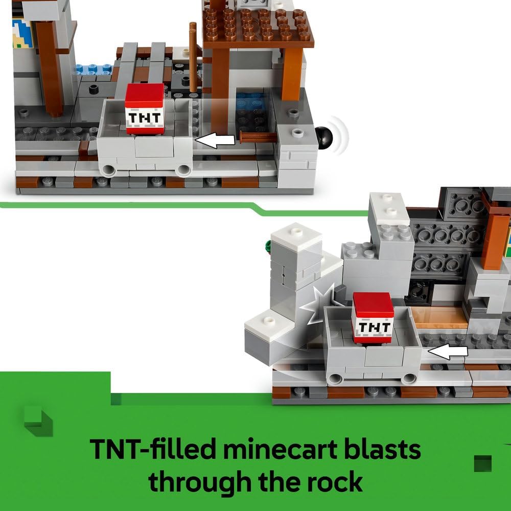 LEGO Minecraft The Pickaxe Mine 21277
